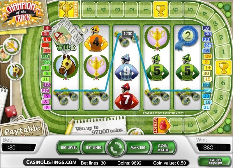 Игровой автомат Champion of the Track