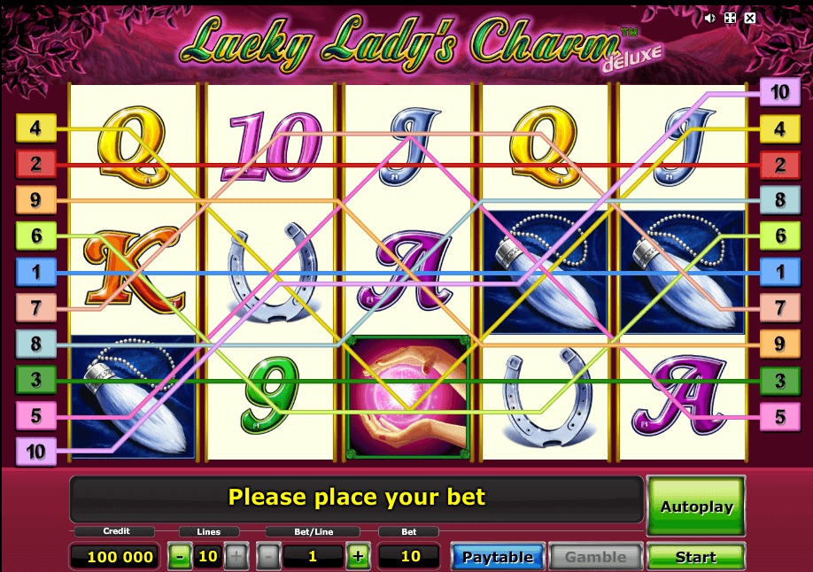Игровой автомат Lucky Lady's Charm Deluxe