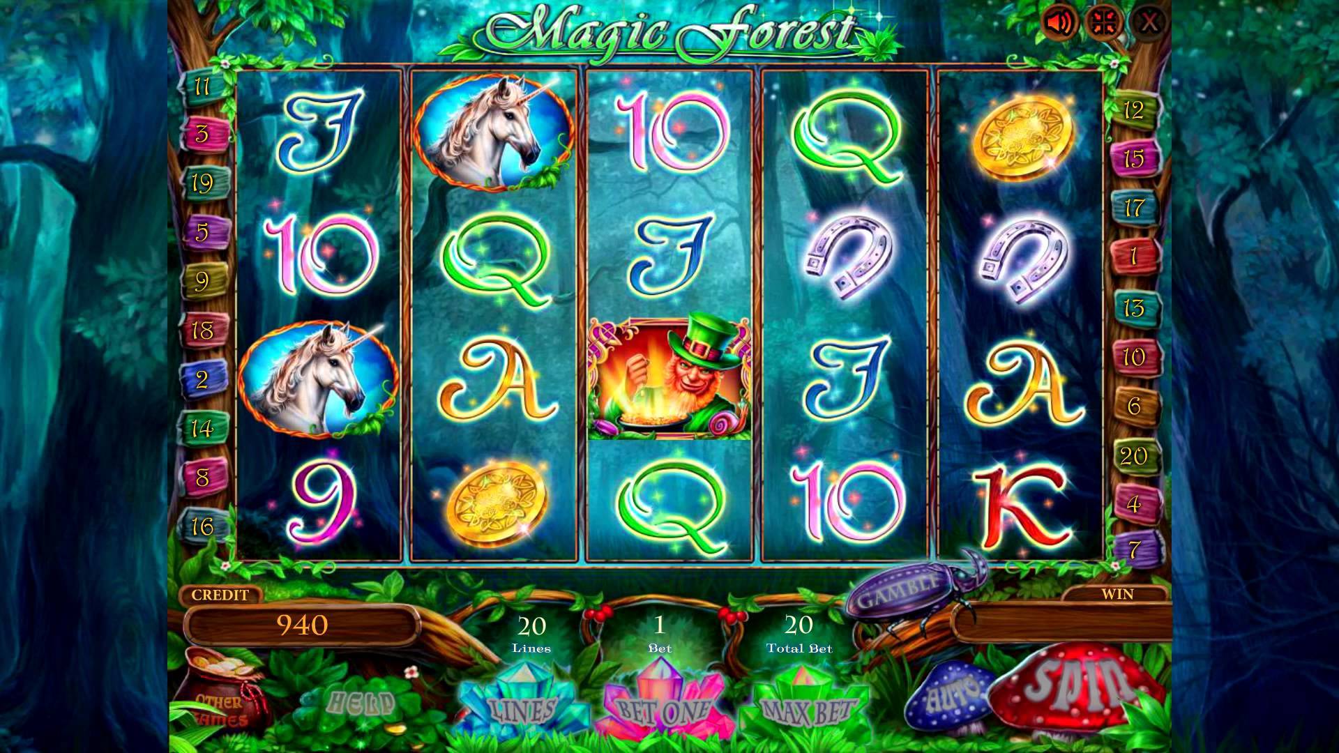 Игровой автомат Magic Forest