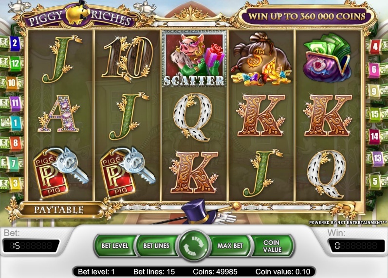 Игровой автомат Piggy Riches