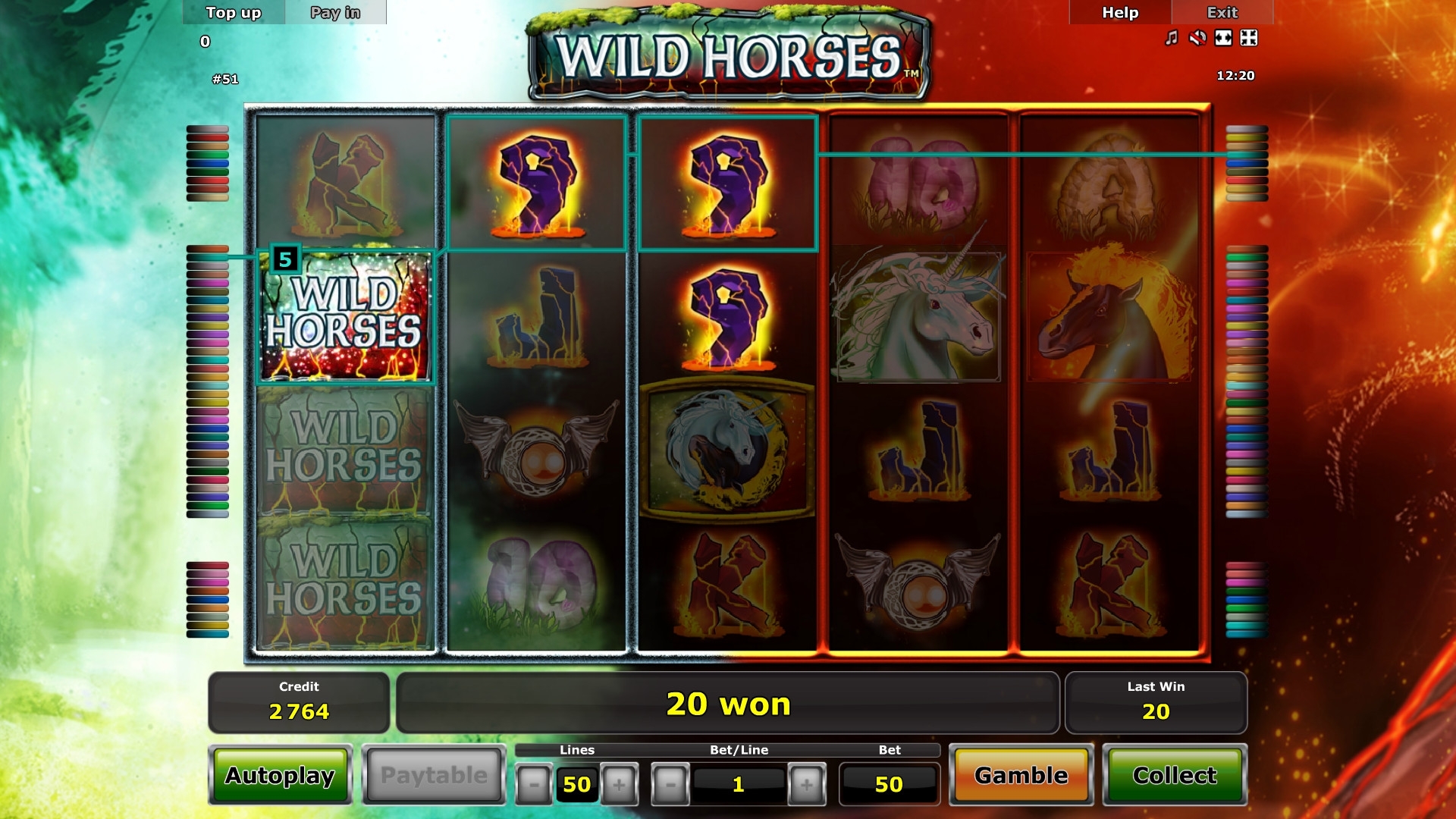 Игровой автомат Wild Horses